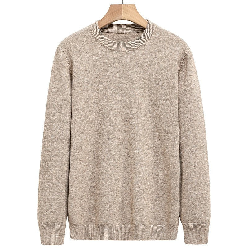 best Round Neck Sweater Solid Color Sweater Knit Sweater Men 0 shop online at M2K Trends for