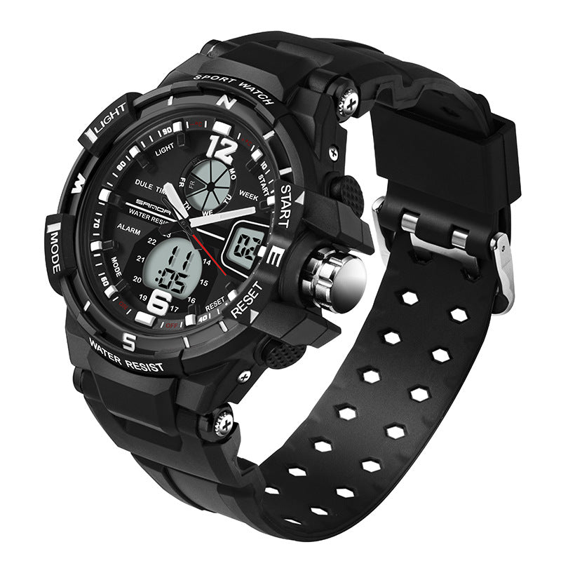 best Sanda outdoor electronic watch Jewelry & Watches shop online at M2K Trends for Black Watch