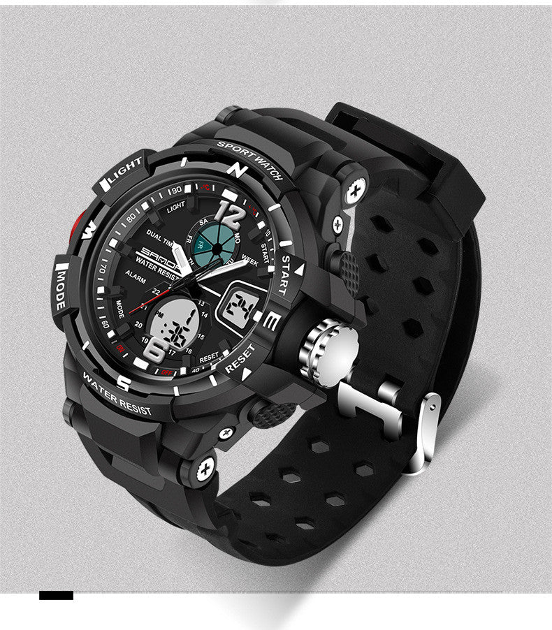 best Sanda outdoor electronic watch Jewelry & Watches shop online at M2K Trends for Black Watch