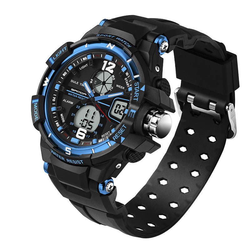 best Sanda outdoor electronic watch Jewelry & Watches shop online at M2K Trends for Black Watch