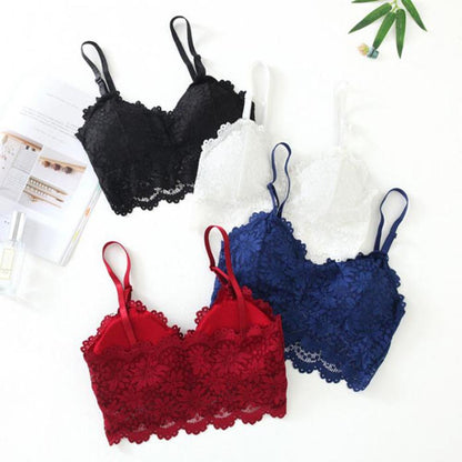 best Sexy Lace Bralette Tube Tops Bandeau Summer Women Lace Bra Tanks Crop Tops Bandeau Girl Underwear Hot Sale 0 shop online at M2K Trends for