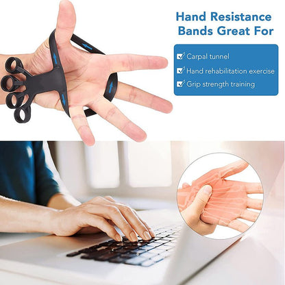 best Silicone Grip Device Finger Exercise Stretcher Arthritis Hand Grip Trainer Strengthen Rehabilitation Training To Relieve Pain 0 shop online at M2K Trends for