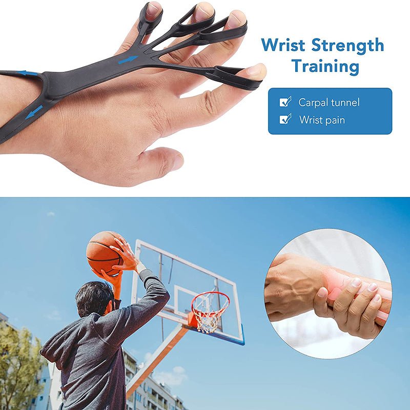 best Silicone Grip Device Finger Exercise Stretcher Arthritis Hand Grip Trainer Strengthen Rehabilitation Training To Relieve Pain 0 shop online at M2K Trends for