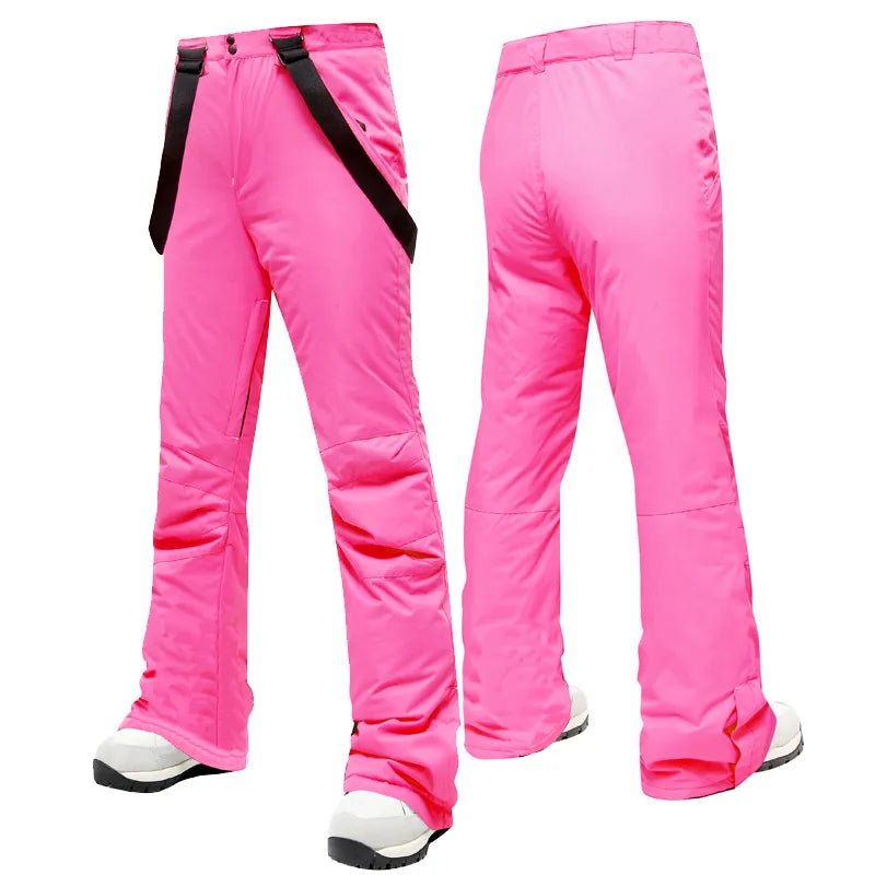 best Ski Pants Women Thicken Windproof Waterproof Winter Snow Pants Outdoor Sports Snowboarding Warm Breathable Overalls shop online at M2K Trends for