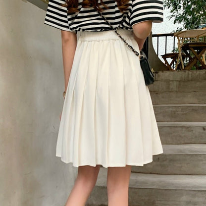 best Skirts Pleated Women High Waist Summer Knee-length Preppy Style Harajuku Y2k Hot Sale Street School Cosplay Casual Female Faldas 0 shop online at M2K Trends for