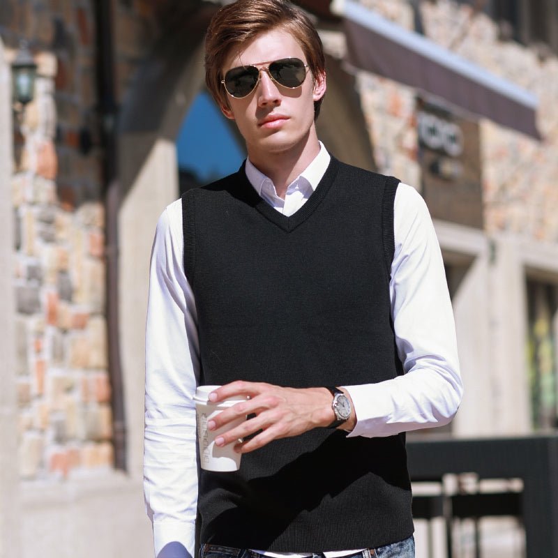 best Sleeveless sweater vest vest sweater men 0 shop online at M2K Trends for