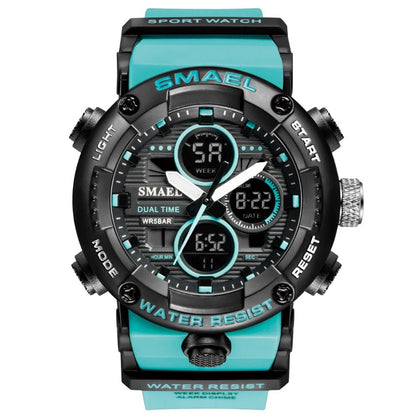 best SMAEL Sport Watch Men Waterproof LED Digital Watches Stopwatch Big Dial Clock For Male 8038 relogio masculino Men Watches Quartz Jewelry & Watches shop online at M2K Trends for Black Watch