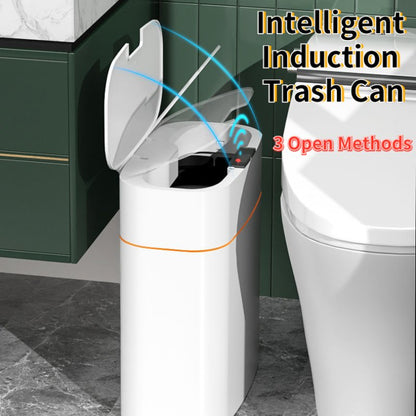 best Smart Trash Can With Lid For Bedroom And Living Room Kitchen Storage Box Trash Can Induction Small Car Box Automatic Smart Dustbin Smart Trash Bin 0 shop online at M2K Trends for smart