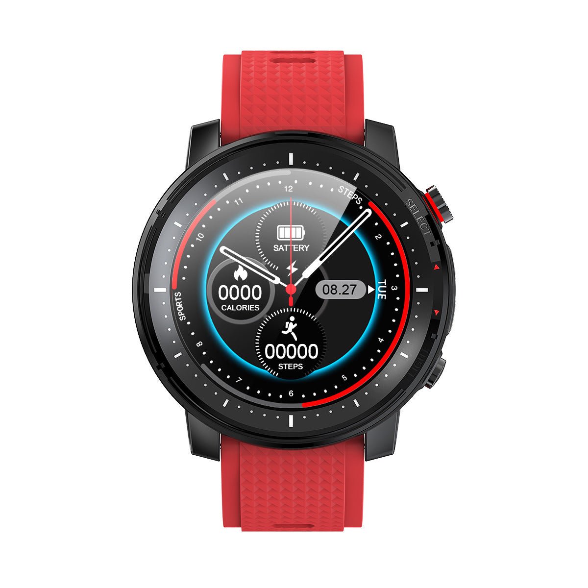 best Smart Watch 360 Resolution LED Outdoor Light IP68 Waterproof Custom Dial watch shop online at M2K Trends for beach watch