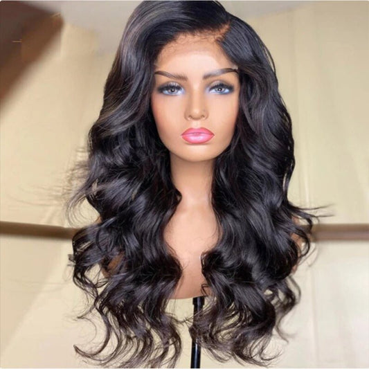 best Soft Body Wave Lace Frontal Wig Smooth Deep Wave Synthetic Hair Wigs Other shop online at M2K Trends for
