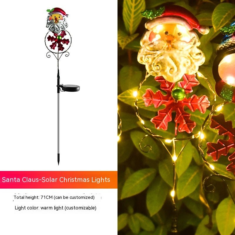 best Solar Christmas Led Snowman Elk Ground Plug Light 0 shop online at M2K Trends for