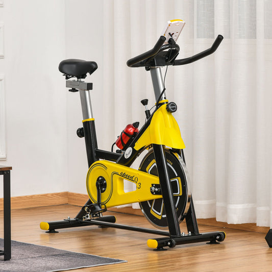 best Soozier Stationary Bike, Indoor Cardio Workout Cycling Bike with Belt Home & Garden shop online at M2K Trends for Bicycle