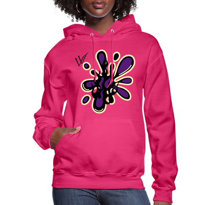 Veresty Hoodie - fuchsia