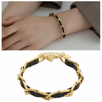 best Stainless Steel Layered Golden Pendant Bracelet For Women Retro Punk Gothic Portrait Coin Cross Pearl Bracelet Jewelry Jewelry & Watches shop online at M2K Trends for Fashion Jewelry