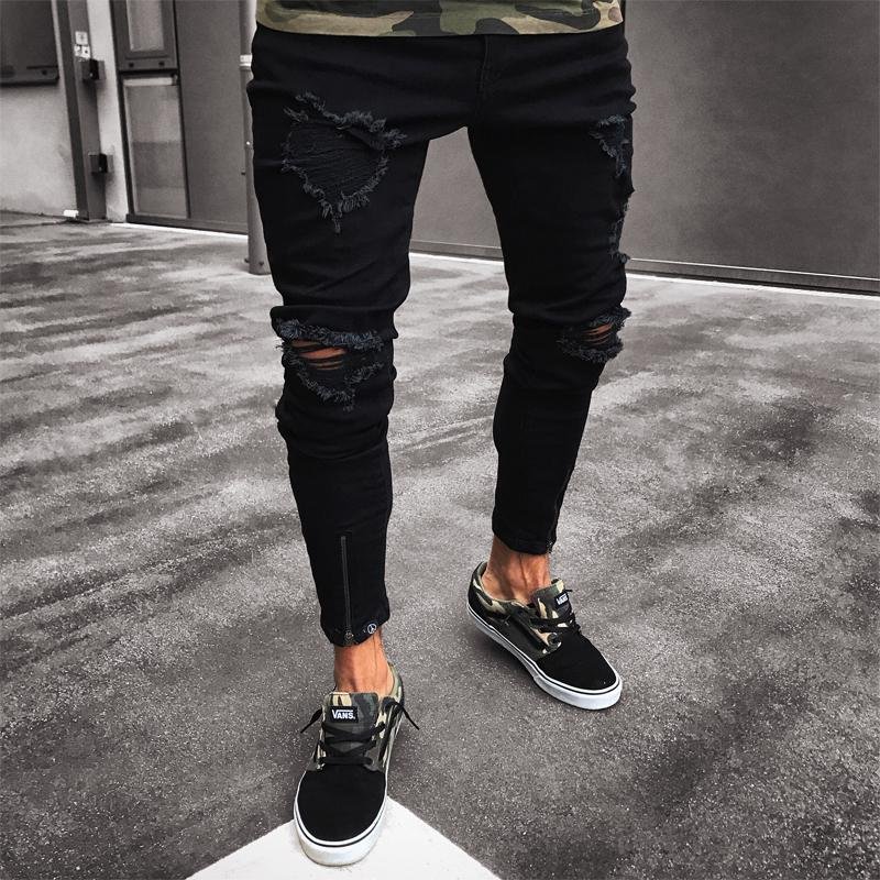 best Streetwear Ripped Jeans 0 shop online at M2K Trends for