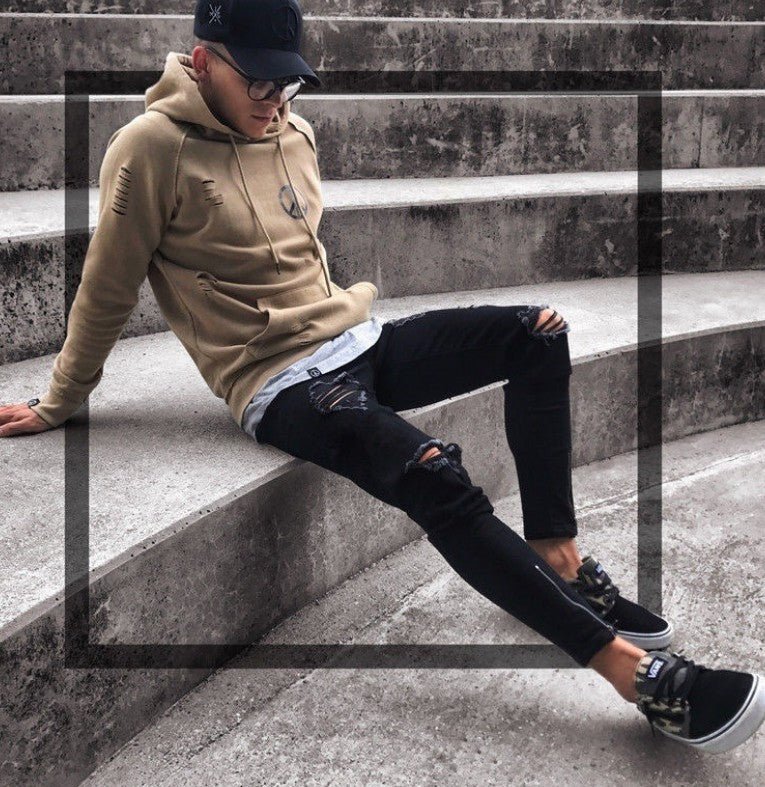 best Streetwear Ripped Jeans 0 shop online at M2K Trends for