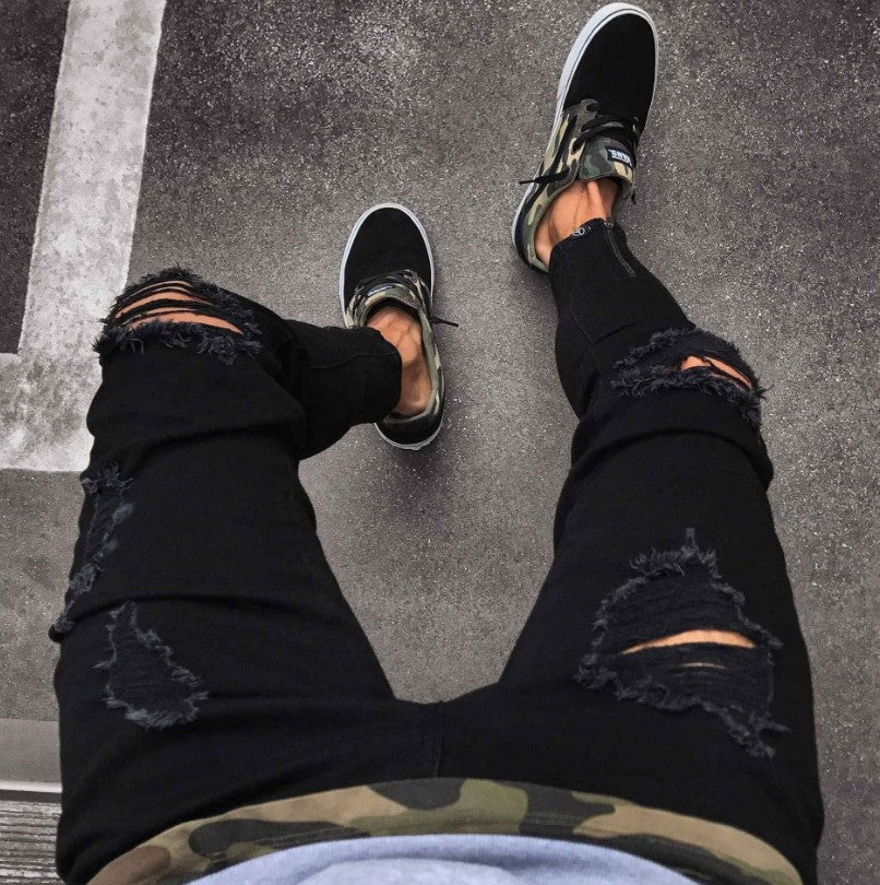 best Streetwear Ripped Jeans 0 shop online at M2K Trends for