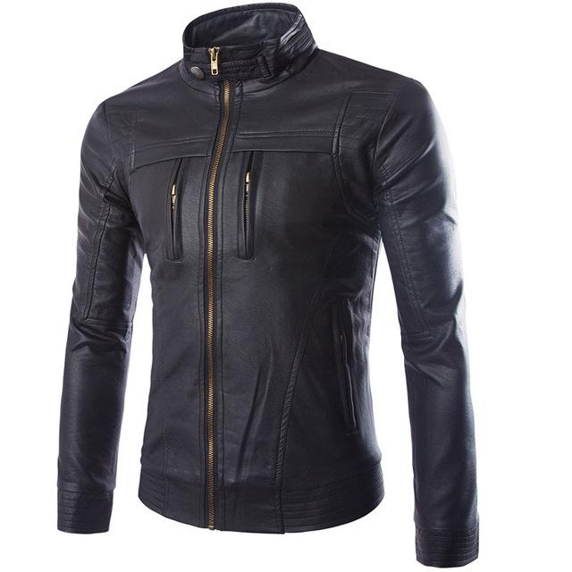 best Striven Mens Leather Jacket Jackets & Coats shop online at M2K Trends for