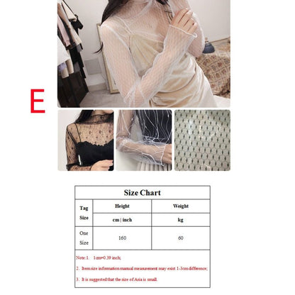 best Summer New Women Sunscreen Inner Wear Chiffon mesh Shirt Thin Shirt Butterfly Perspective Mesh Half-high Tops mesh bottom shirt 0 shop online at M2K Trends for