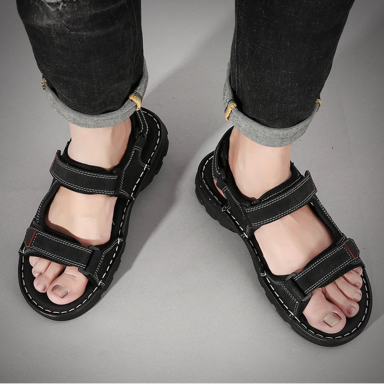 best Summer Sandals Men's Velcro Sandals And Slippers 0 shop online at M2K Trends for