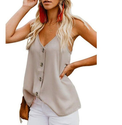 best Summer Sexy Thin Shoulder Strap Top Women New Casual Top Clothing shop online at M2K Trends for women top