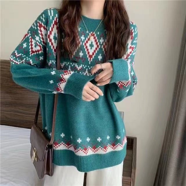 best Sweater Loose Pullover Christmas Sweater 0 shop online at M2K Trends for