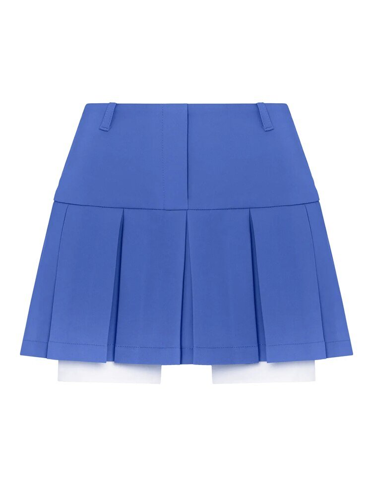 best Taruxy New Mini Skirt For Women Cute High Waist Fashion Y2K Skirts Set 2022 Casual Streetwear Womens Bottom Black Pleated Skirts 0 shop online at M2K Trends for