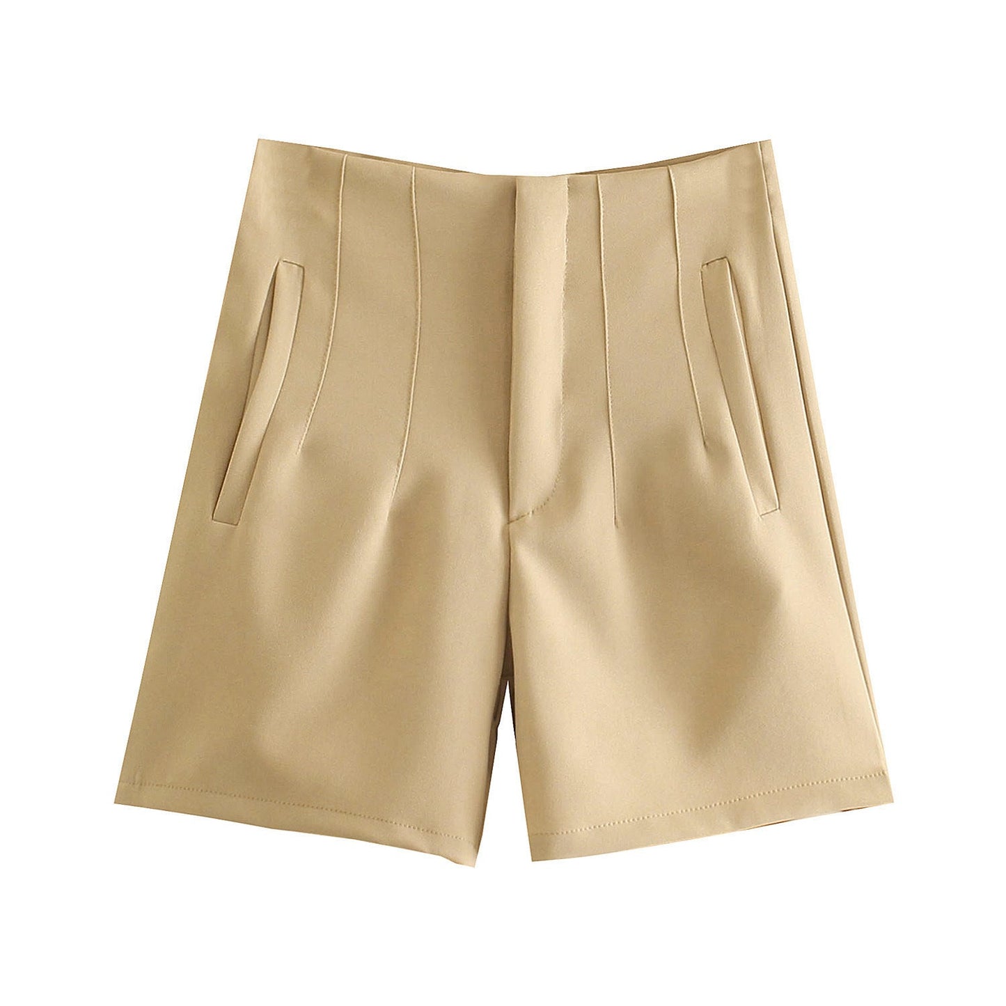 best Temperament Simple High Waist Casual Shorts Women 0 shop online at M2K Trends for