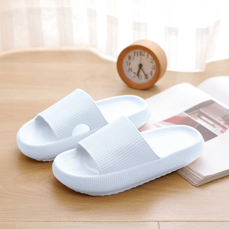 best Thick Platform Bathroom Home Slippers Women Fashion Soft Sole EVA Indoor Slides Woman Sandals 2022 Summer Non-slip Flip Flops 0 shop online at M2K Trends for