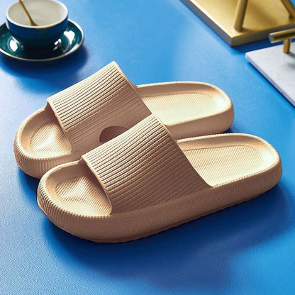 best Thick Platform Bathroom Home Slippers Women Fashion Soft Sole EVA Indoor Slides Woman Sandals 2022 Summer Non-slip Flip Flops 0 shop online at M2K Trends for