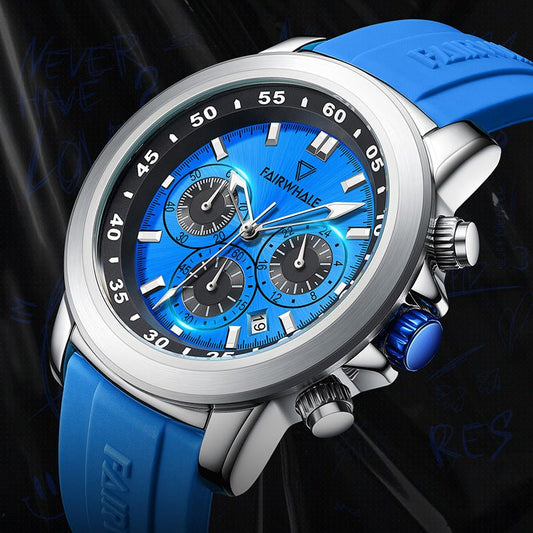 best Three Eyes And Six Needles Multifunctional Daytona Watch 0 shop online at M2K Trends for