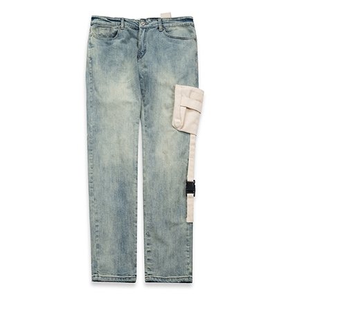 best Tide brand washed jeans with large pockets 0 shop online at M2K Trends for