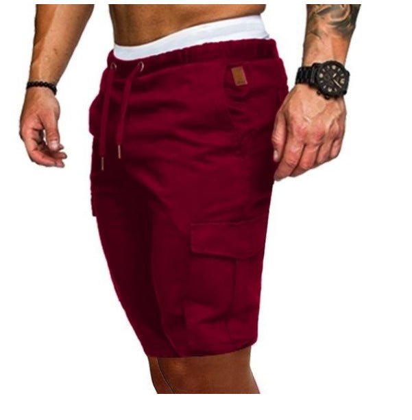 best Tight Elastic Pants Men's Cropped Shorts Pants Clothing shop online at M2K Trends for men shorts