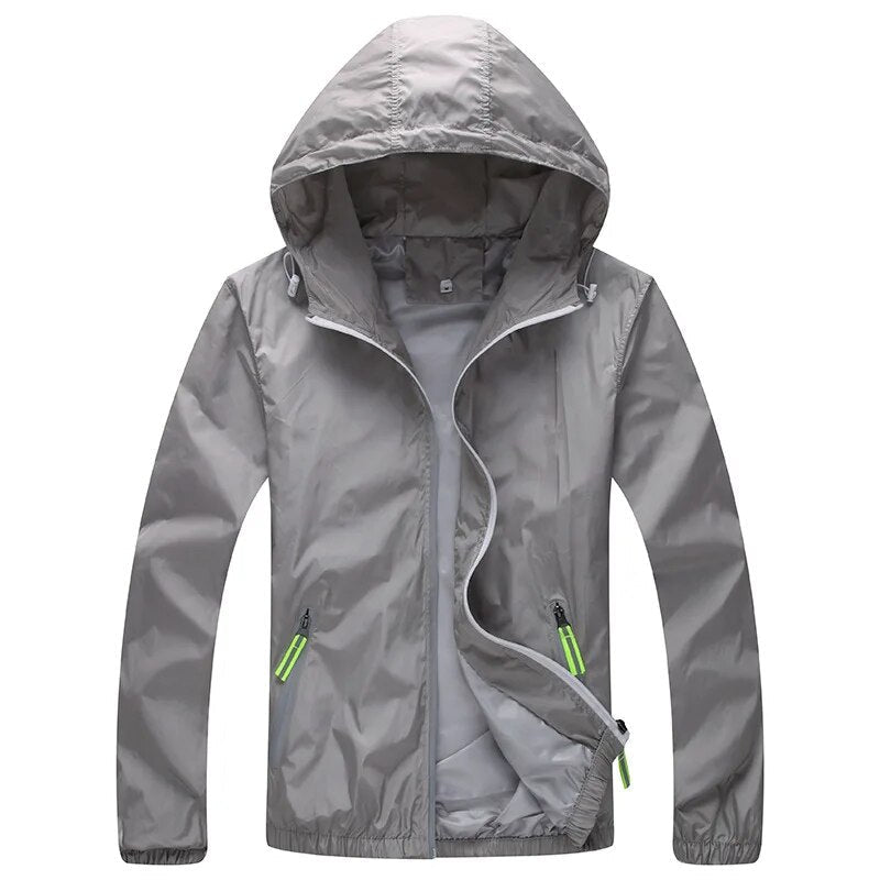 best Trend Brand Men/Women Thin 3M Reflective Jacket Ultra-light Men Waterproof Outwear Windbreaker Coat Veste Homme Softshell,YA297 shop online at M2K Trends for