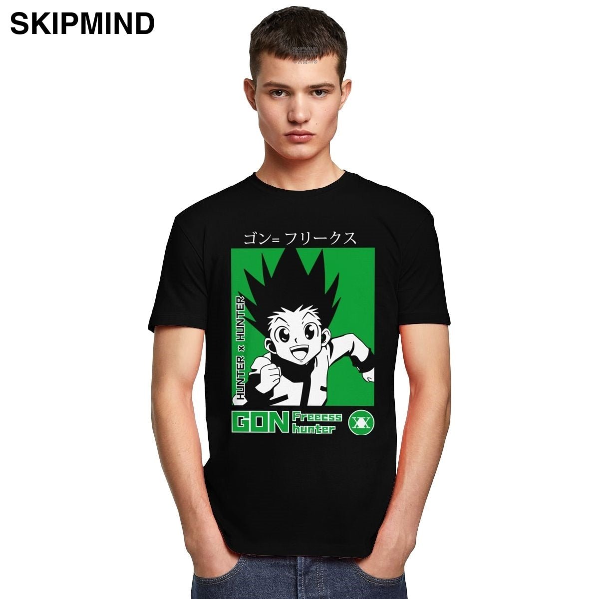 best Trendy Men T Shirt Hunter X Hunter Short Sleeved Cotton Tee Round Neck Leisure Gon Freecss T-shirt Japanese Manga Anime Tshirt 0 shop online at M2K Trends for