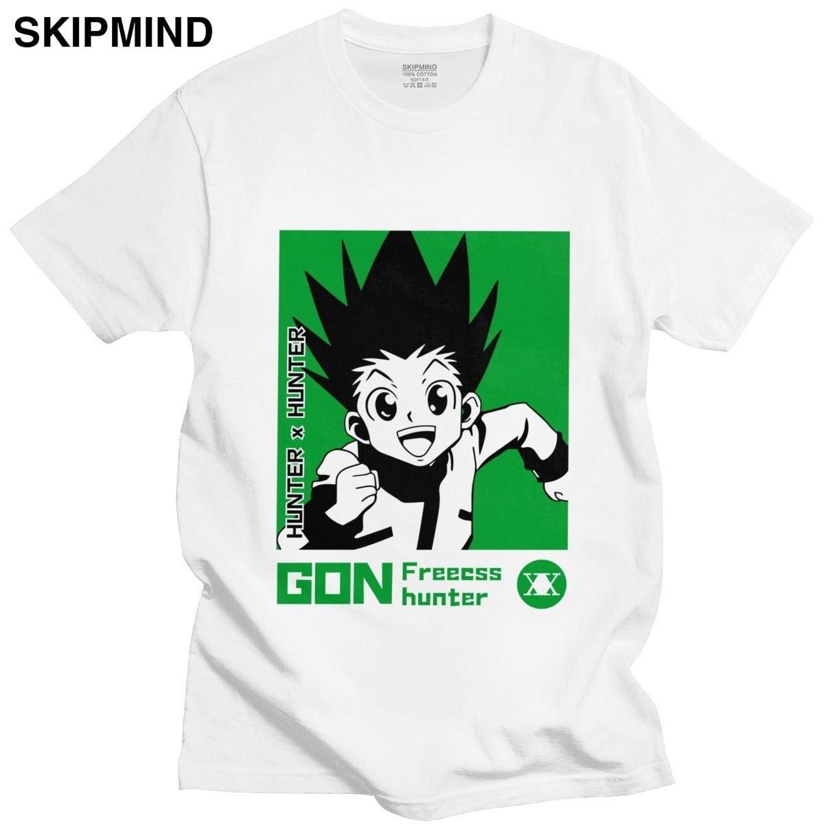 best Trendy Men T Shirt Hunter X Hunter Short Sleeved Cotton Tee Round Neck Leisure Gon Freecss T-shirt Japanese Manga Anime Tshirt 0 shop online at M2K Trends for