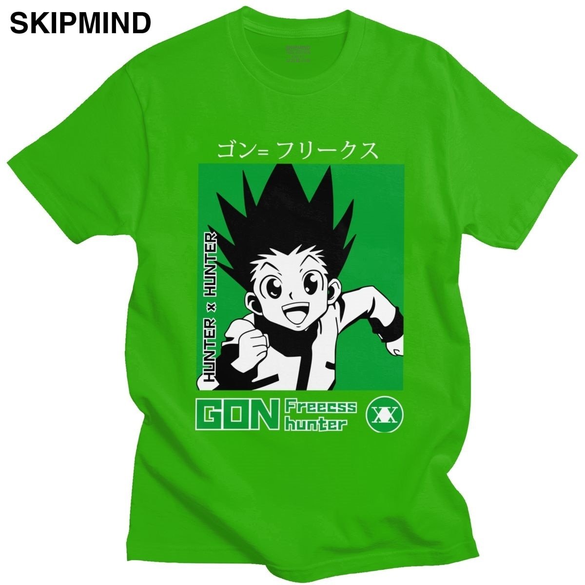 best Trendy Men T Shirt Hunter X Hunter Short Sleeved Cotton Tee Round Neck Leisure Gon Freecss T-shirt Japanese Manga Anime Tshirt 0 shop online at M2K Trends for