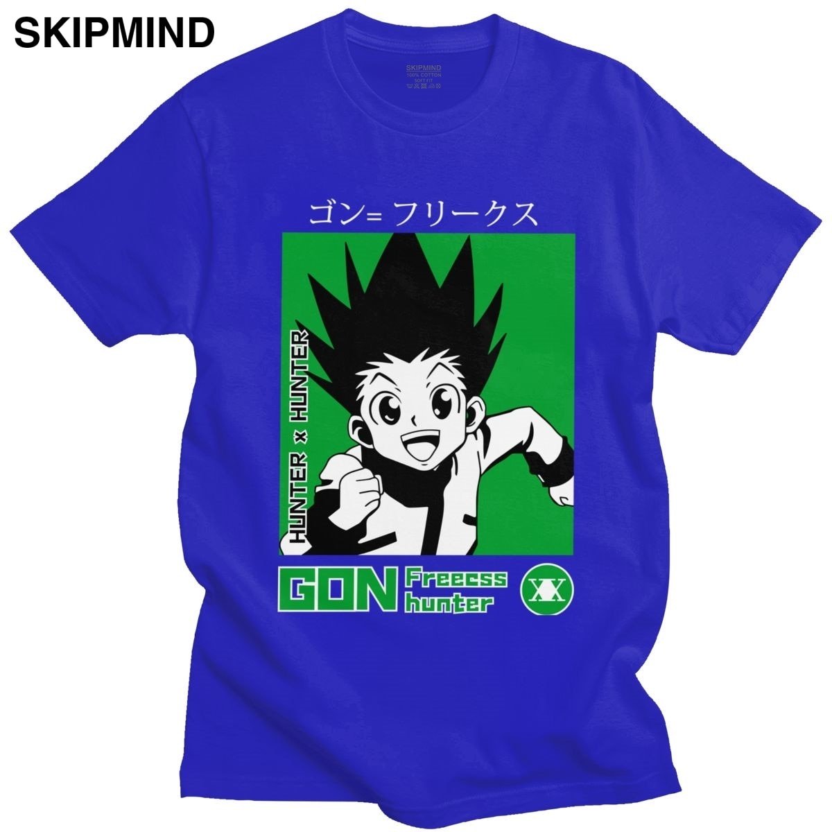 best Trendy Men T Shirt Hunter X Hunter Short Sleeved Cotton Tee Round Neck Leisure Gon Freecss T-shirt Japanese Manga Anime Tshirt 0 shop online at M2K Trends for