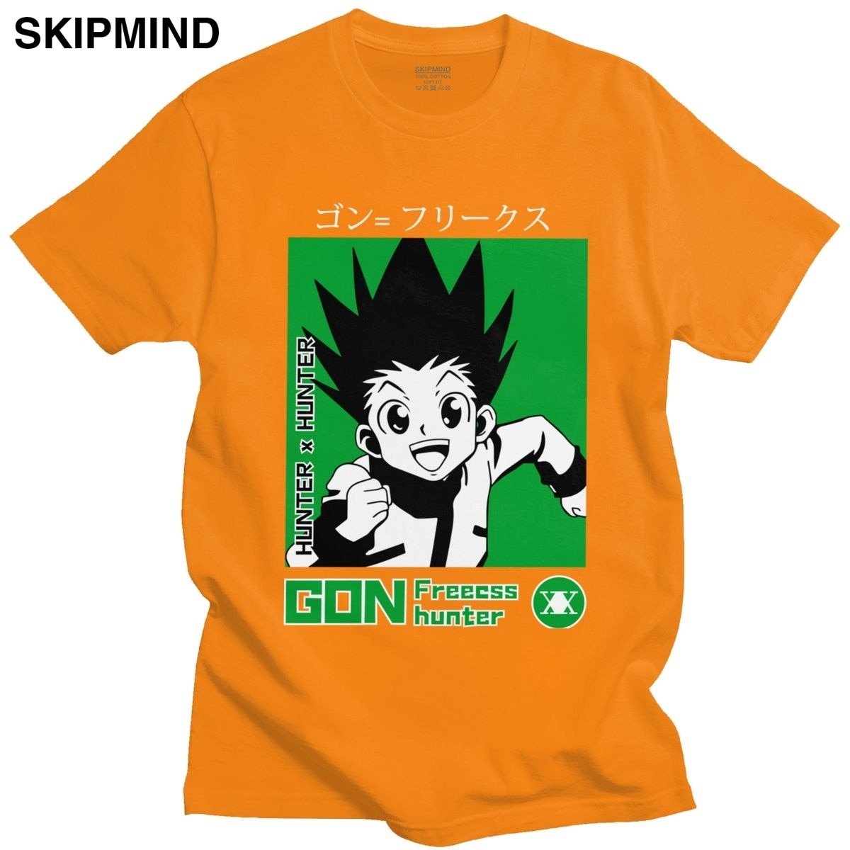 best Trendy Men T Shirt Hunter X Hunter Short Sleeved Cotton Tee Round Neck Leisure Gon Freecss T-shirt Japanese Manga Anime Tshirt 0 shop online at M2K Trends for