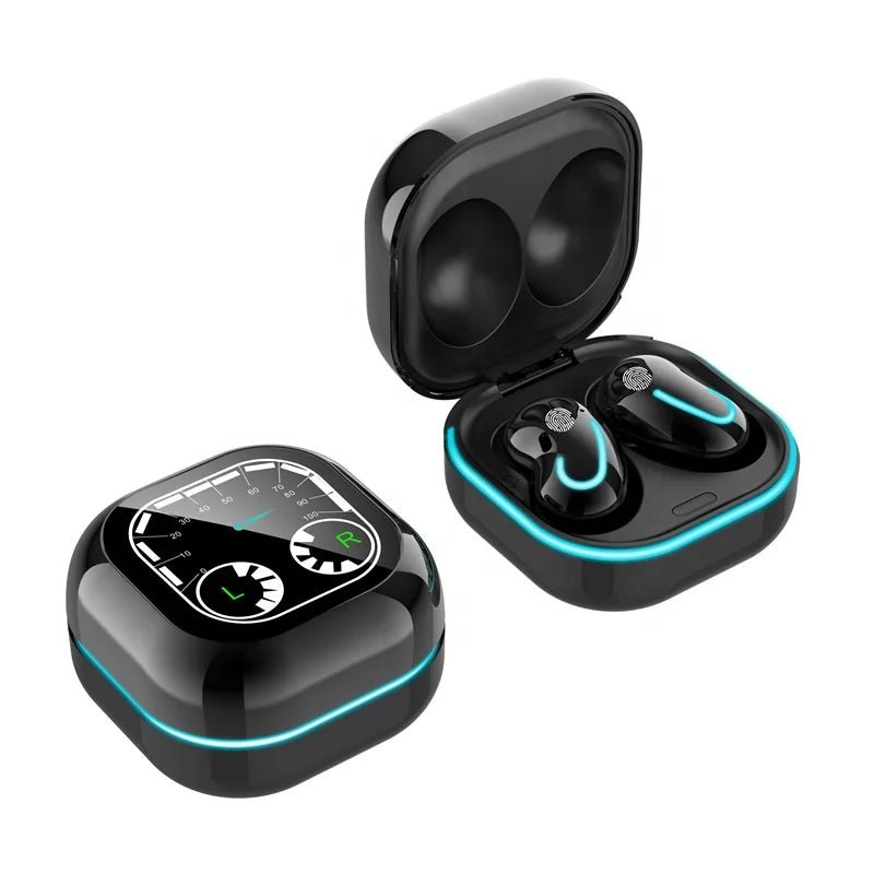 best True wireless sport earbuds s6se s6 se headphone tws noise cancelling mini ear buds lce led battery display earphone audifonos shop online at M2K Trends for