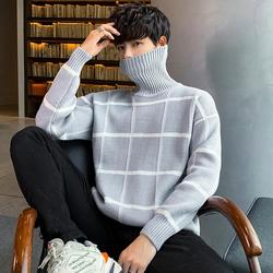 best Turtleneck sweater men's knit sweater personality sweater 0 shop online at M2K Trends for