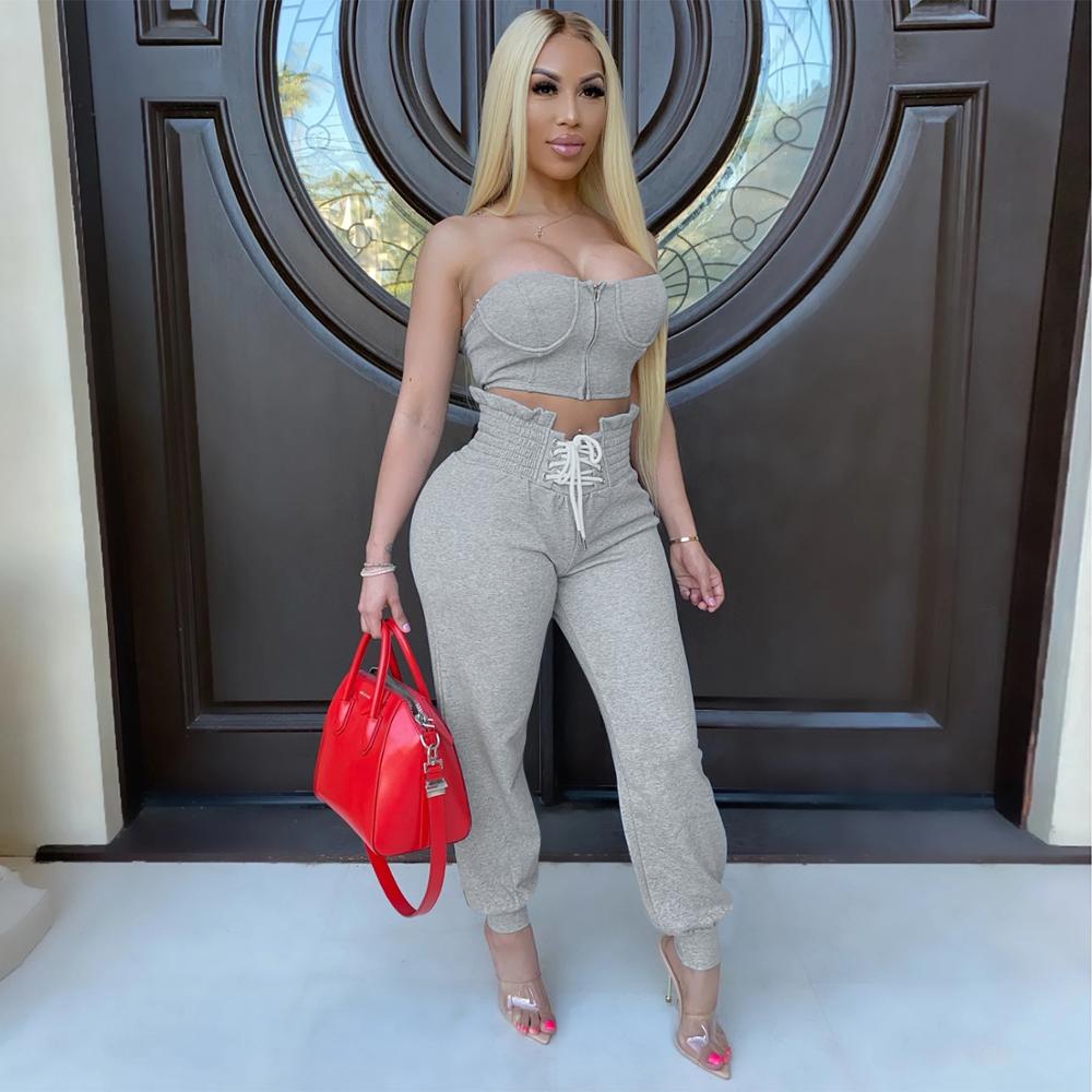 best two peice set for women two piece outfits 2 pieces sets women outfits crop tops pants tracksuit clothes for female Active Two 2 Pieces Set for Women shop online at M2K Trends for