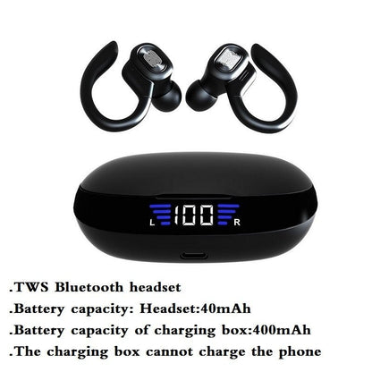 best TWS Bluetooth Earphones With Microphones Sport Ear Hook LED Display Wireless Headphones HiFi Stereo Earbuds Waterproof Headsets Accessories shop online at M2K Trends for