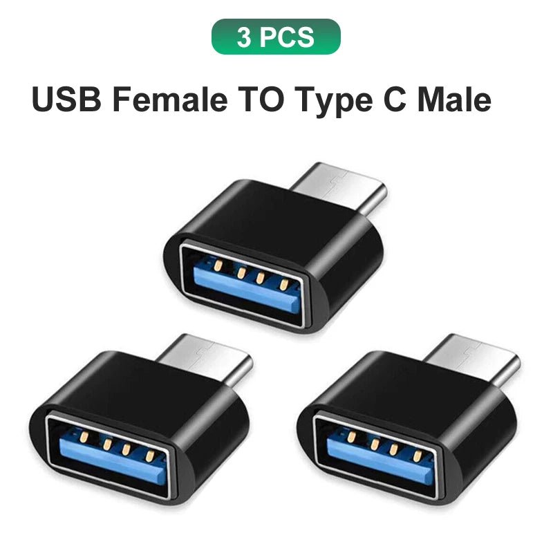 best Type C to USB Adapter 3.0 USB-C 3.1 Male OTG A Female Data Connector For MacBook Pro iPad Mini 6/Pro MacBook Air Type C Devices Type C to USB Adapter 3.0 USB-C 3.1 shop online at M2K Trends for #DataConnector