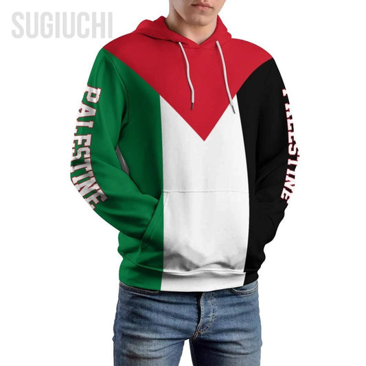 best Unisex 3D Hoodie Palestine Flag Men Women Polyester Harajuku Sweatshirt Pullover Hoodies Casual Cool shop online at M2K Trends for
