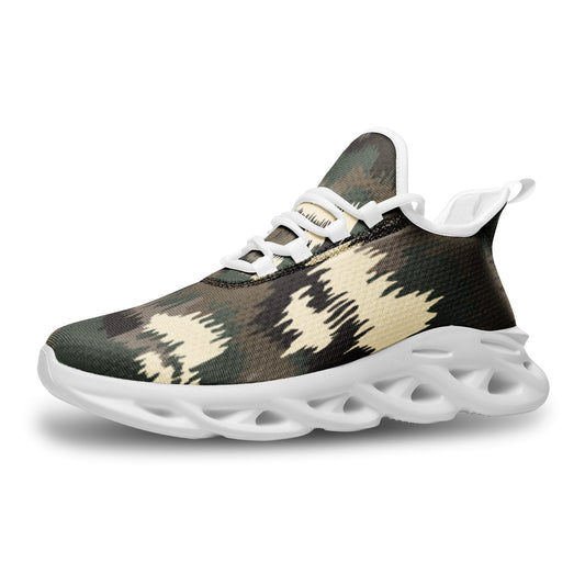 best Unisex Bounce Mesh Knit Sneakers and camouflage running shoes Shoes shop online at M2K Trends for men shoes