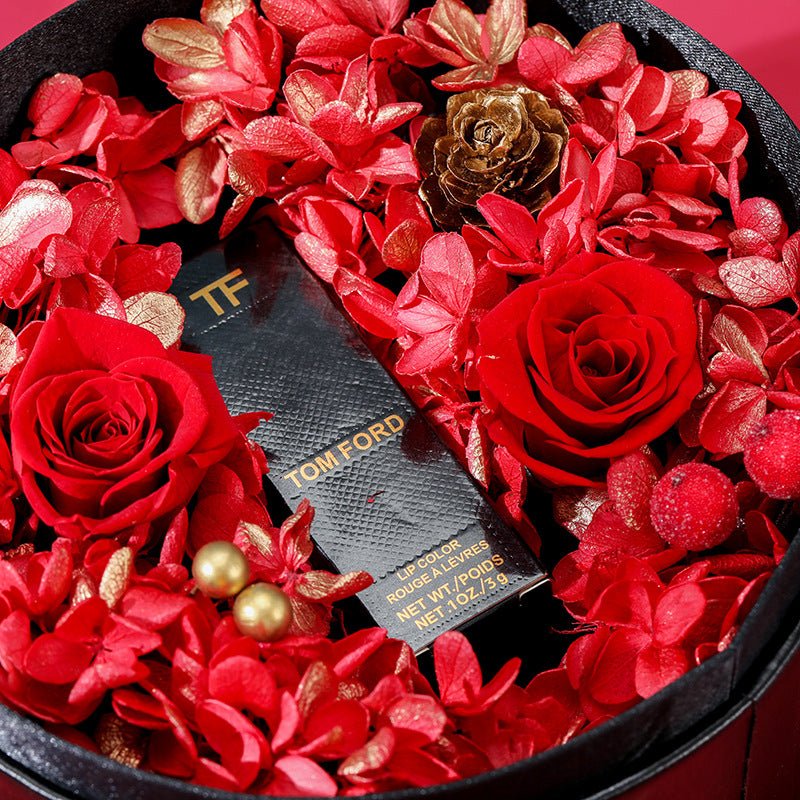 best Valentine's Day Immortal Flower Lipstick Gift Box Creative Birthday Gift Other shop online at M2K Trends for gift