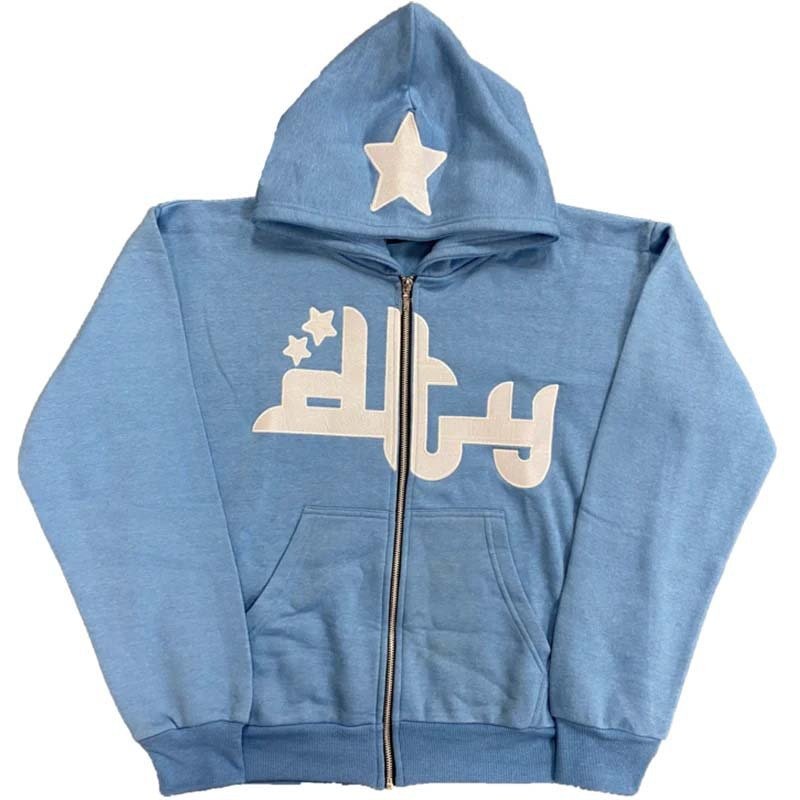 best Vintage Men Hoodies Fashion Hip Hop Printed Hooded Sweatshirts Gothic Punk Oversized Zip Up Jacket Coat Hoodie Y2k Clothes shop online at M2K Trends for