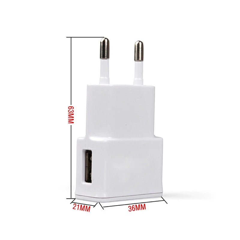 best Wall USB Charger 1 USB EU US Plug For Samsung Iphone Mobile Phone Charging Power Adapter Micro Charger Travel For Ipad Universal shop online at M2K Trends for