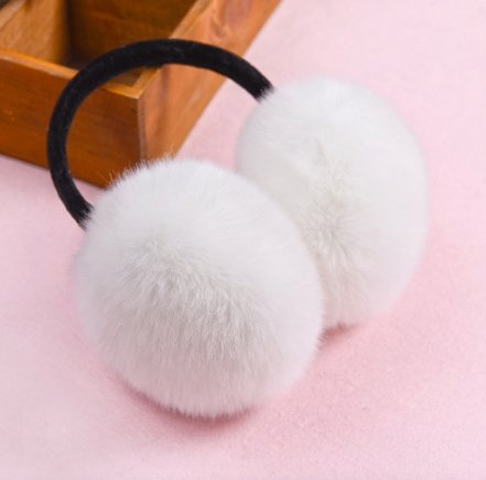 best Winter Earmuff Rabbit Women Fur Earmuffs Winter Ear Warmers Large Plush Girls And Boys Ear Warmers Earmuffs Accessories shop online at M2K Trends for ear warmer